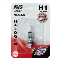 AVS Галогення лампа Vegas в блистере Н1.12V.55W. 1шт (A78479S)